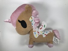 Tokidoki Dolce Unicorno Neon Star Plush Stuffed Animal 7.5  Tall Just Play Toy