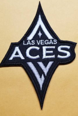 WNBA Las Vegas Aces Basketball Patch aprox 7.5x10.5''