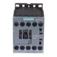 1 x 1 x Siemens Sirius Innovation 3RT2 3 Pole Contactor, 3NO, 9 A, 4 kW (AC3), 2