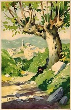 CPA AK Acquerelli dal vero S. BONELLI ITALY (531814)