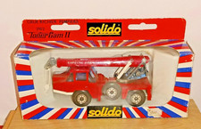 SOLIDO 3102 FIRE ENGINE GRUE RICHIER POMPIERS (FIREFIGHTER CRANE)