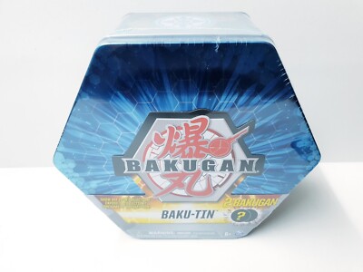 BAKUGAN Baku-Tin Spin Master Metall Box