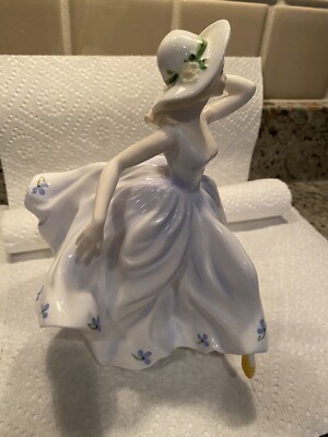 Coalport Figurine Ladies Of Fashion-“Debbie”-7.5”-Bone China-Made