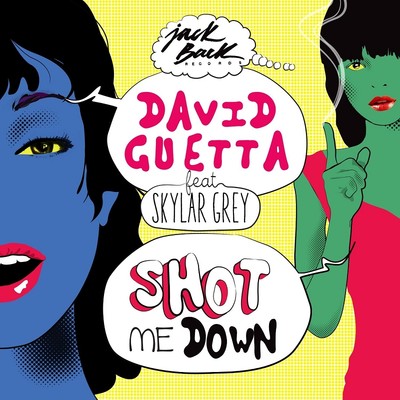 DAVID FEAT. SKYLAR GREY GUETTA - SHOT ME DOWN (2TRACK)  CD SINGLE NEU