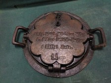 MOULE A GAUFRES AVEC LA RECETTE EN ALLEMAND