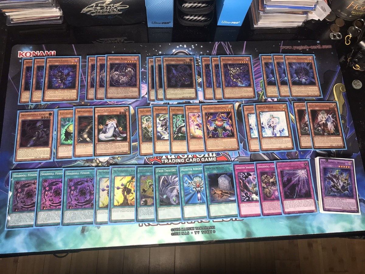 Yugioh Shaddoll Deck Collection - Spellcaster, Dragon, Tearlaments,  Lightsworn