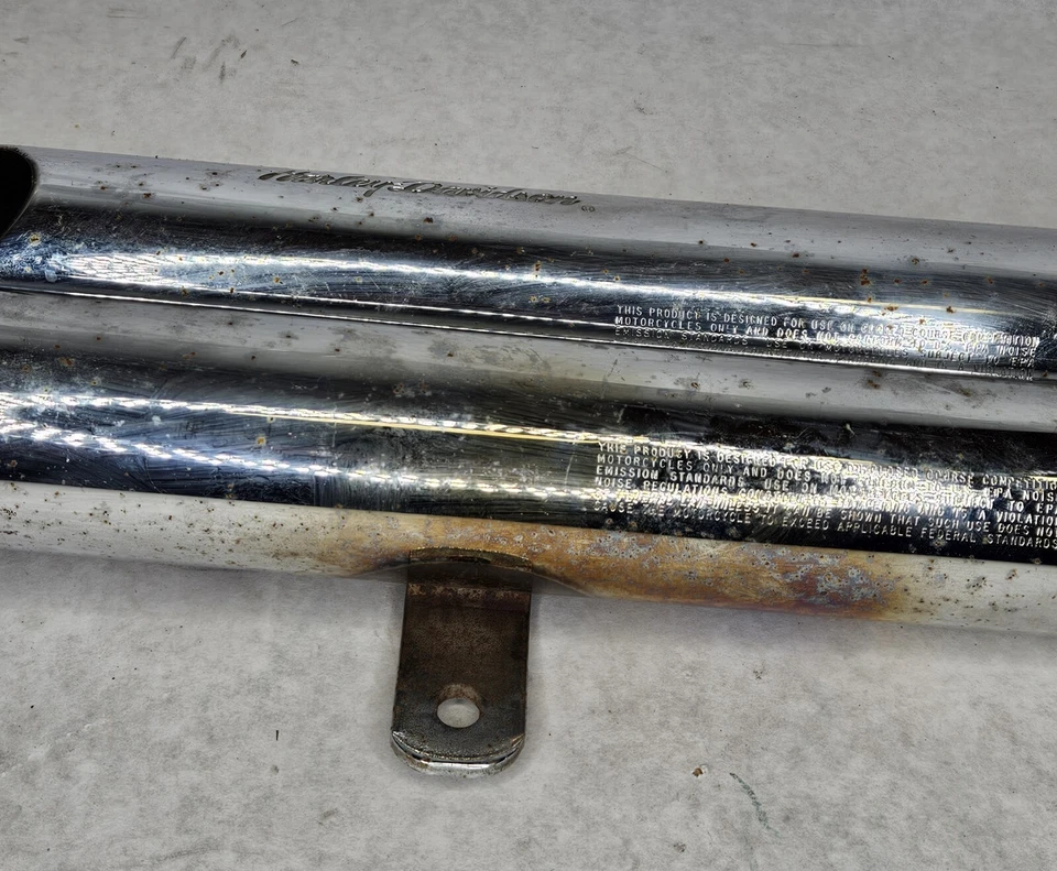 Par de tubos silenciadores de escape deslizables Harley Screamin Eagle 80029-95 Foto 3 de 4