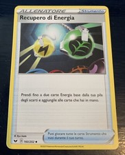 Carta Pokemon Spada e Scudo ITA: RECUPERO DI ENERGIA 160/202 Non Comune