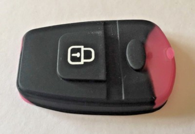 For Hyundai Elantra Matrix 2 Button Remote Alarm Key Fob Rubber Button Pad 