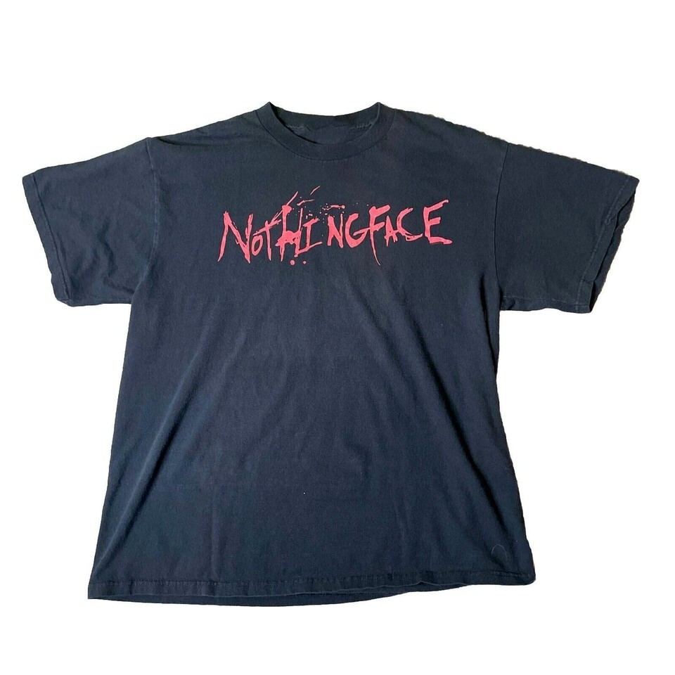Logo Nothingface Band Black Cotton Shirt Gift For Fan TT1674 | eBay