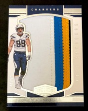 2016 Joey Bosa Plates & Patches Jumbo 4-Break Patch Rookie Full Coverage 40/50!!