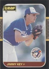 1987 Leaf Canadian - Jimmy Key #187