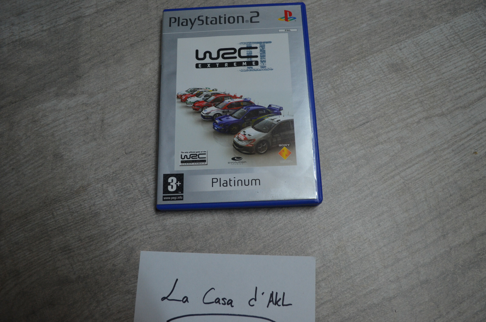 WRC II 2 Extreme sans notice sur Playstation 2 PS2 - FR