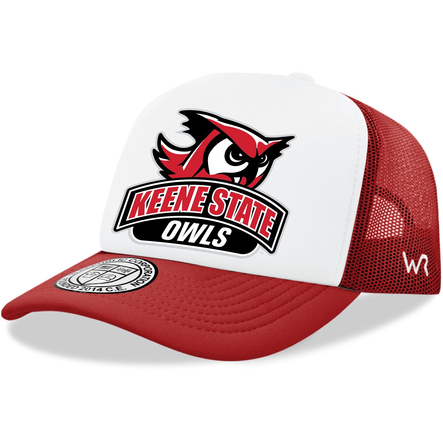 Cappellino jumbo Keene State College Owls Trucker maglia snapback