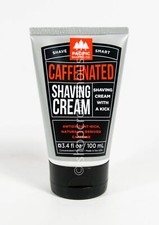 Pacific Shaving Co CAFFEINATED Shaving Cream Shave Smart 3.4 fl oz