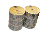 Member's Mark Premium Wired Edge Ribbon 50 Yds Lot of 6