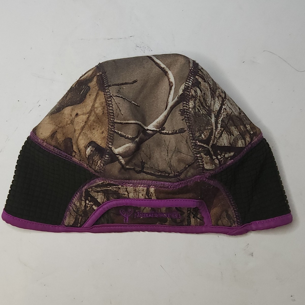Huntworth Women ponytail Hunting Beanie Hat  Camo Trees Pink NWOT Huntworth Ladies Ponytail Realtree Camo Beanie | eBay main image 4