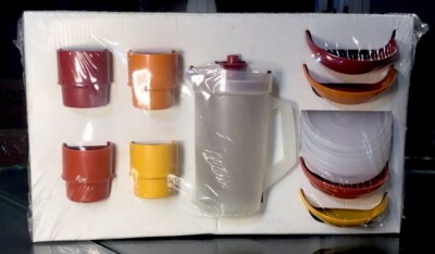 15pc NEW VNTAGE TUPPERWARE *Mini Serve It* Children's Party Set (unopened)