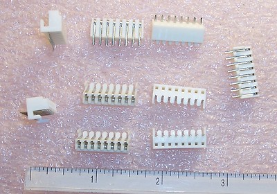 QTY (110) 8 POSITION BOTTOM ENTRY PCB SOCKET V TYPE 2.54mm 2405S08R00 LEOCO