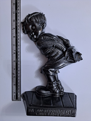 vintage cast iron door stop - Picture 13 of 14