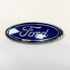 Oem Ford Blue Oval Emblem Badge Script Logo Grille Tailgate F-150 4.5 X 1.75