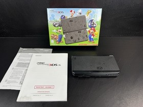Nintendo New 3DS (Black Friday) Super Mario Edition Handheld System - Black CIB