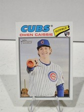 2026 Topps Heritage Owen Caissie RC #88 Cubs