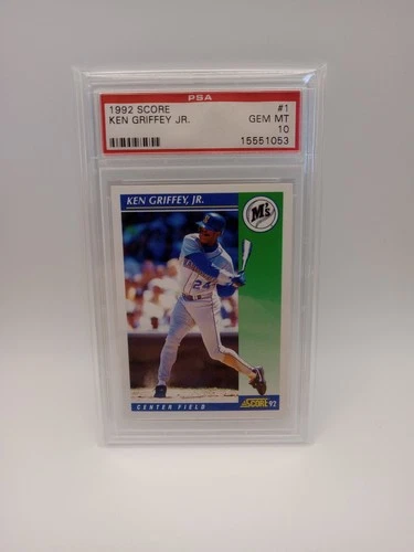 1992 Score #1 Ken Griffey Jr Seattle Mariners PSA 10