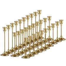 12Pcs/30Pcs Candlestick Holders,Taper Candle Holder for Candlesticks sets