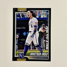 2026 Topps Series 1 Jonathan India #237 Walk This Way Black Parallel 01/10 SSP
