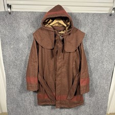 NWT Mountain Man Trappers Rendezvous Wool Capote Brown Long Heavy 2X