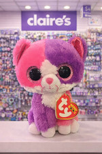 TY Beanie Boo Pellie the Cat Claire’s exclusive