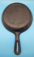 Vintage Wagner Ware #3 Cast Iron Small 6 1/2" Skillet Pan - Made in USA