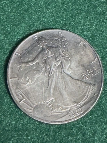 1990 $1 American Silver Eagle ASE 1 oz .999 Fine Silver Bullion Coin 1 Troy Oz