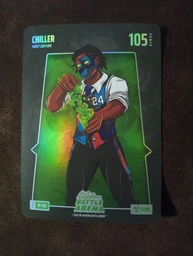2026 Bo Jackson Battle Arena Chiller`Cam Thomas` Battlefoil GLOW BF-108 Case Hit