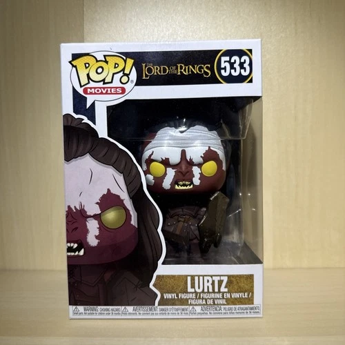 Funko Pop Movies Lord of the Rings LURTZ #533 (Uruk-hai)  Vaulted