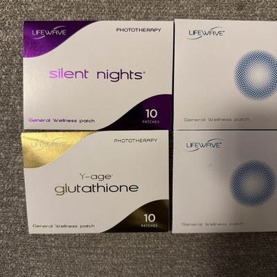 Lifewave Silent Nights /Glutathione/ X 39 LOT WITH LONG EXP NOT FROM CHINA 