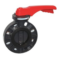 HAYWARD  Butterfly Valve,5 In,Lever Handle 26X018