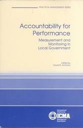ACCOUNTABILITY FOR PERFORMANCE: MEASUREMENT AND MONITORING By International VG