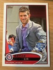 2012 Topps Bryce Harper Rookie RC #US299 US183 661 Base Blue Border Gold Sparkle