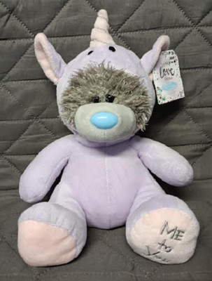 Me To You Bär / Tatty Teddy - als Einhorn verkleidet - Flieder - 8 Zoll - Neu mit Etikett