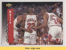 1993-94 Upper Deck Chicago Bulls Michael Jordan Scottie Pippen #213 HOF READ k0f