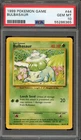 Pokemon Bulbasaur Base Set Unlimited #44 PSA 10 Gem Mint