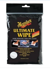 Meguiar's M9910 Ultimate Wipe Detailing Cloth microfiber Polishing Chamois Rag