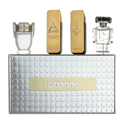Paco Rabanne Miniatur Duft Geschenkset 4 x 5 ml - Phantom + Invictus +1 M