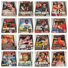Bulk Lot 16x Boxing Monthly Canelo Alvarez, Cotton, De La Hoya, Klitschko