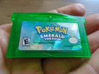 Pokemon Emerald Version Authentic! Nintendo Game Boy Advance (dry battery) Nice!
