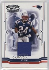 2005 Donruss Throwback Threads Materials Ty Law #89 u6m