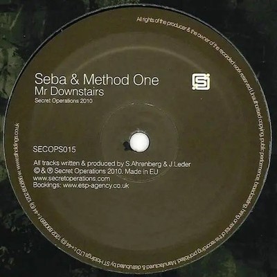 Seba & Method One Heavy Traffic Vinyl Single 12inch NEAR MINT Secret Operatio