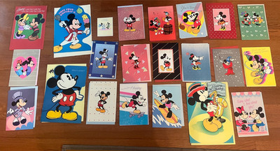 Disney Vintage Assorted Gibson Greeting Cards